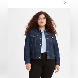 Vintage distressed Levi’s denim trucker jacket, EUC